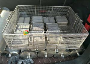 Quality Stainless Steel Mesh Filter Baskets , Kitchenware Basket Screen Filter wholesale