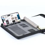 High End Leather Hardcover Luxurious Customized Logo Multifunctional Travel