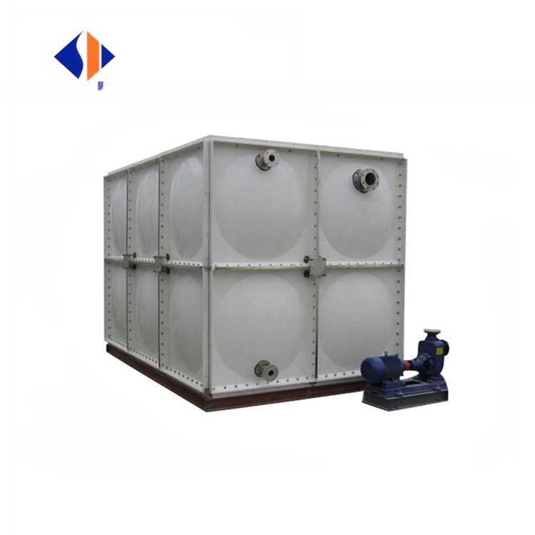 60000 Liters Horizontal Fiberglass GRP Water Treatment Tank with SMC Sectional Panels