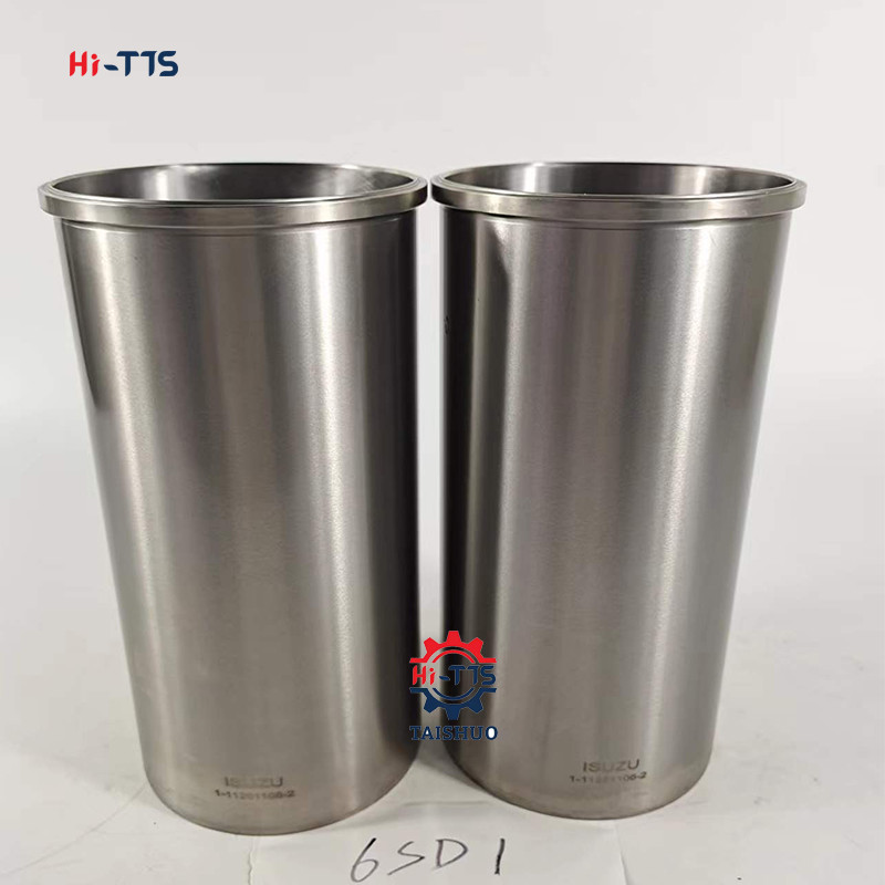 6SD1 6HE1 Excavator engine cylinder liner 1-11261-106-2 8-94396-332-0 65.01201-0067