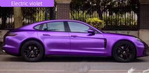 Quality Bubble Free Electric Violet Car Wrap Film Self Healing Swipeable wholesale