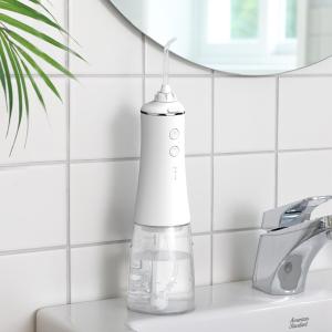 Quality Wireless IPX7 Rechargeable Dental Flosser , Household Water Jet Oral Irrigator wholesale