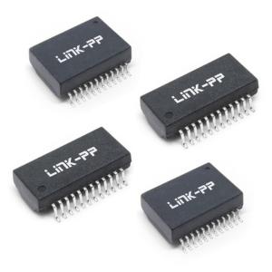 Quality HXB4016HLT HXB4017HLT LAN Magnetic Transformer with 90W PoE Rating wholesale