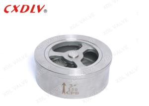 Quality H71 Wafer Type Plate Check Valve Stainless Steel SS316 wholesale
