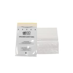 Quality Lab Pathology And Biohazard Test 95kPa Specimen Transport Bag Self Sealing wholesale