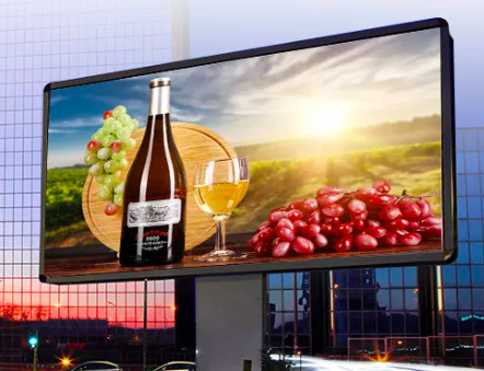 P6 P8 P10 IP65 Waterproof Fixed Transparent Led Display screen for Advertising