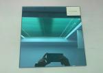 8mm Tinted Blue Polycarbonate Laminated Glass Sheets impact resistant