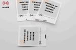 Clothes RF 8.2MHz Alarming Woven Fabric Labels For Garment Anti - Theft