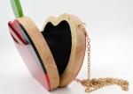 Fashion Apple Shape Evening Clutch Bags Red Everyday Clutch Purse For Party