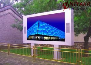 Quality HD Outdoor Advertising Display Screens Outdoor LED Video Wall 96X96 Dots wholesale