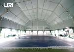 Polygon Top Luxury Wedding Tents Badminton Court Sports With White PVC Cover