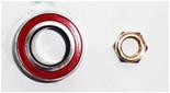 Quality Round 1 Inch Trailer Bearing Kit 171498625D For Cielo / Lanos / Golf / Jetta Front wholesale