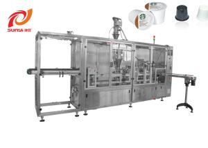 Quality 6000pcs/hour Double Lane K Cup Filling And Sealing Machine wholesale