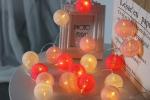 LED Light String , Battery-Operated, Mood Lighting, White/Grey/Brown Christmas