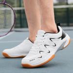 Custom Tennis Shoes Badminton Shoes With Anti-Slip Feature Fashion Design In