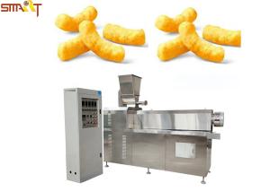 Quality Twin Screw Grinding Corn Puff Extruder Machine Stainless Steel wholesale