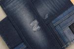GOTS 13.5 Oz 100% Cotton Denim Fabric No Stretch Blue Recycled