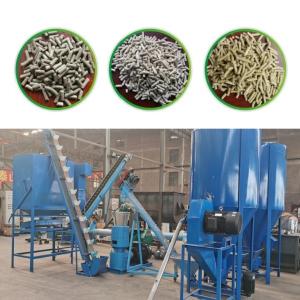 Quality 100-1200kg/H Animal Feed Pellet Machine Farm Flat Die Pellet Mill Dog Food wholesale