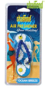Quality Hanging Gel Slipper Shape Plastic Air Freshener wholesale