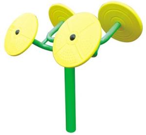 Quality outdoor fitness equipments steel based zinc powder coating Taichi Spinner-OK-T01 wholesale