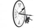 70 * 30 * 3cm Acrylic Cover Wrought Iron Wall Clocks CK027