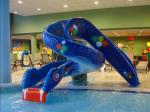 Kids Cobra Water Slide Fiberglass Swimming Pool Snake Water Slide