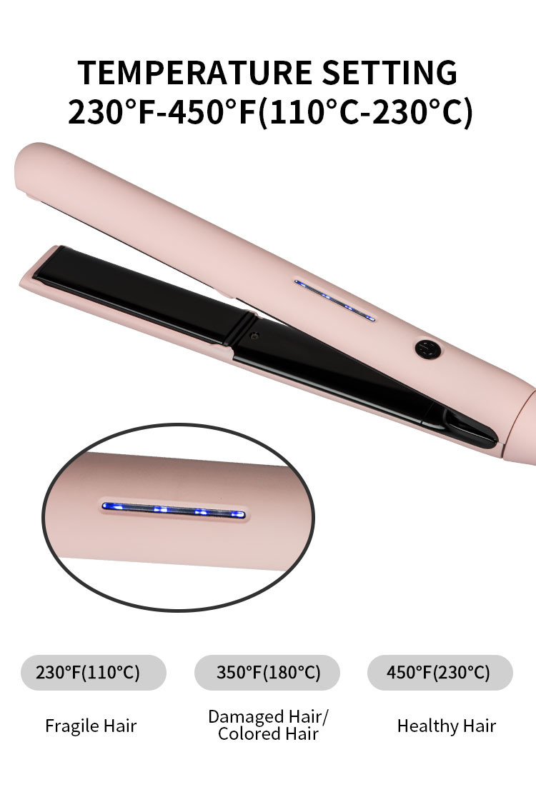 45W Two In One Straightener And Curler 1 Inch Plates Ceramic For Hotel