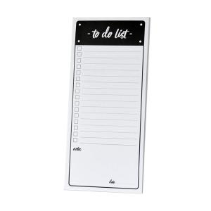 Quality Eco Friendly Personalized Magnetic Notepads Black Fridge Shopping List Pad wholesale