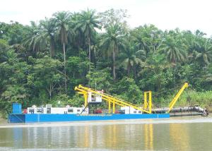 Quality Lake Cutter Suction Dredger Dredging Equipment 22 - 20 Inch Diesel Power wholesale