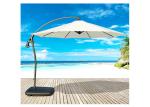 Aluminum 8 Ribs Round Cantilever Parasol Umbrella Sunblock And Strong UV