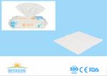 Biodegradable Dry Cleansing Wipes , Disposable Dry Washcloths For Adults
