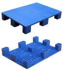 Heavy Duty Industrial Plastic Pallets 1100×800×140mm / Nine Foot Flat Plastic