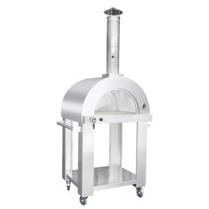 Quality 20000btu Stainless Steel Wood Fired Pizza Oven Mobile Wood Fired Pizza Oven wholesale