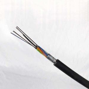 Quality 14 Core OM3 Single Mode Outdoor Fiber Optic Cable GYTA Telecommunication wholesale