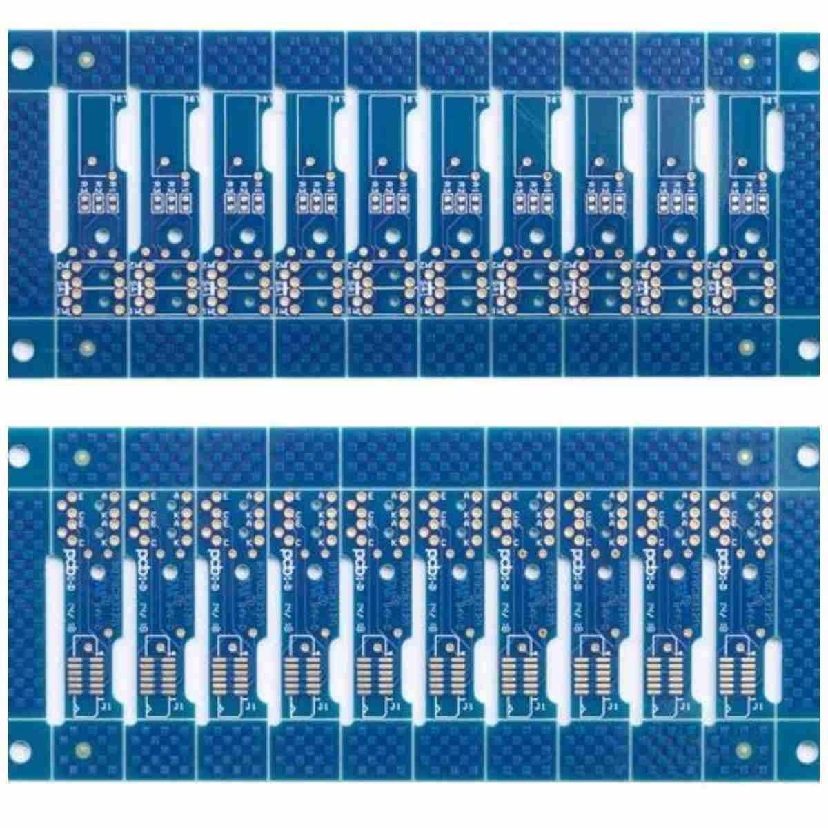 FR4 1.6mm Double Sided Prototype PCB Board Immersion Gold 4mil