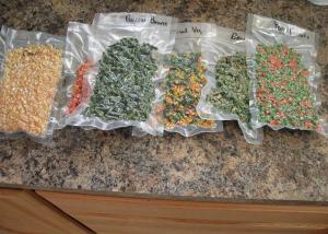 Quality Custom Printed Frozen Food Vacuum Bags , Heat Seals Mall Vacuum Seal Bags wholesale