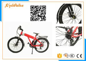 Quality Colorful 350W Electric City Bike With Panasonic Lithium Battery wholesale