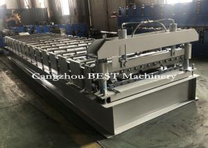 Quality IBR Color Steel Roofing Roll Forming Machine , Cold Roof Roll Forming Machine wholesale