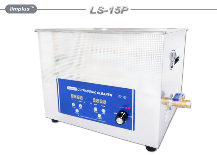 Sonic Cleaning Bath 15L Ultrasonic Washer Machine , Carburetor Ultrasonic Cleaner For Aluminum