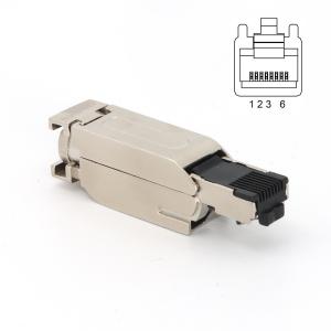 Quality Metal Housing RJ45 Connector 4 Pin Field Wireable wholesale