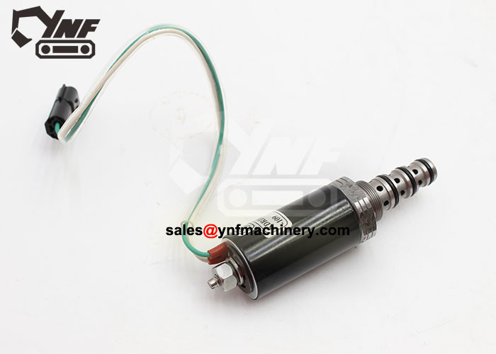 Mild Steel Kobelco 2436U1240F1 Solenoid Valve For Excavator Parts
