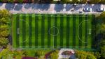 High Density 30mm Artificial Grass Sports Flooring Anti Ultraviolet