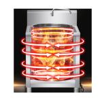 Wholesale of high quality 5 layer cooking steamer stainless steel food steamer