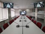 Microphone Audio Conference Sound Equipment CAT5 Wired Digital Discussion System