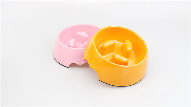 BPA PVC Slow Feeder Dog Bowl 190g Slow Eating Cat Bowl