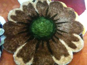 Quality Popular Flower Shaggy Carpet and Rug wholesale