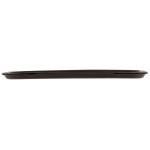 Fiberglass Serving Trays Room Service Equipments 14mm Round Non Skid Dia. 35.5cm