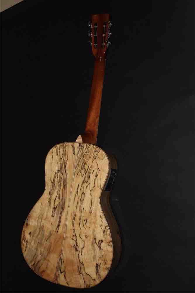 Custom All Solid Sapele Wood Ooo15s Body Style Acoustic Electric Guitar
