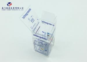 Quality Rectangle PET Clear Plastic Box Packaging Hang Strip On Top Easily Assemble wholesale