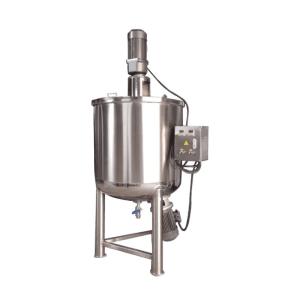 Quality 300 Liter SS316 Sanitary Lotion Emulsifier Homogenizer Mixer Tank wholesale